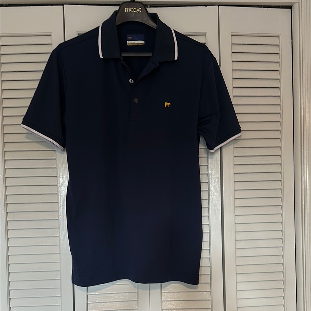 Navy Blue Golf Polo Shirt